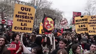 French Protesters Unleash Anger at President Emmanuel Macron