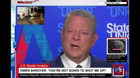 Al Gore: 1 Billion Refugees Coming to USA (Owen Shroyer Responds)