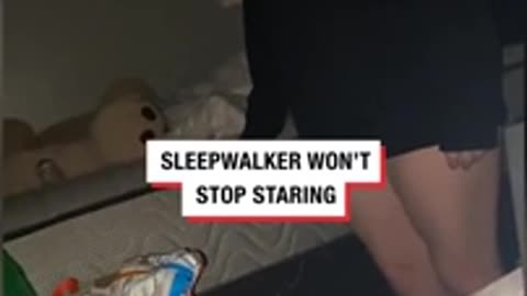 Sleepwalker won't stop staring at me 😨 😢