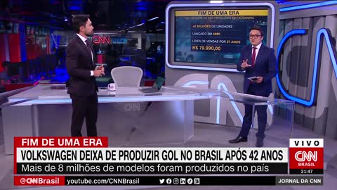 Volkswagen encerra produção do Gol após 42 anos | JORNAL DA CNN