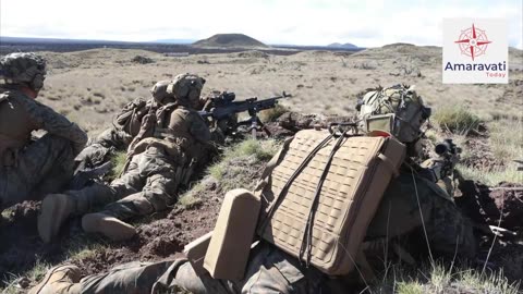 US Army 3d Marine Littoral Regiment's Live-Fire Platoon Attacks in Exercise