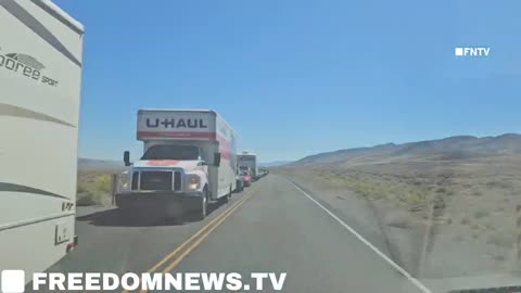 FULL VIDEO: Climate Protesters Shut Down BURNING MAN, Rangers Ram Through Blockade