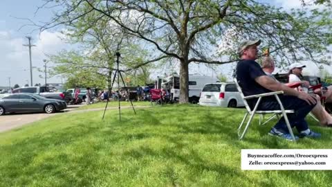 The People's Convoy - Convoy Arrives In Princeton, IL - 5/12/2022
