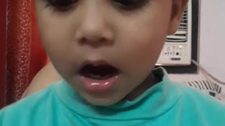 Funny and cute kid