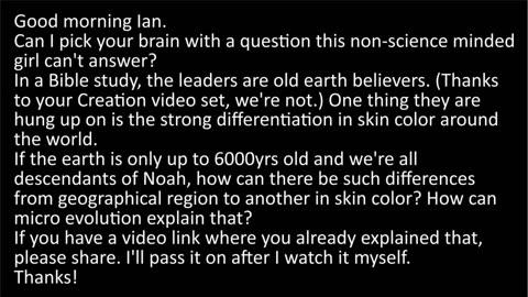 There's Noah Evidence! Genesis Week, season 7 episode 1