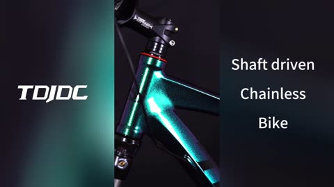 Show you the shaft driven chainless mountain bike TDJDC JDC400