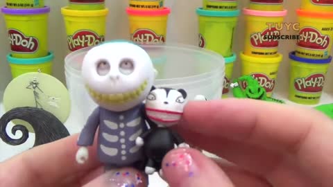 JACK SKELLINGTON Nightmare Before Christmas PLAY-DOH Egg