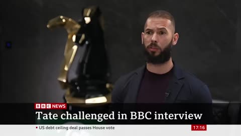 Andrew Tate BBC interview- Influencer challenged on misogyny and rape allegations.