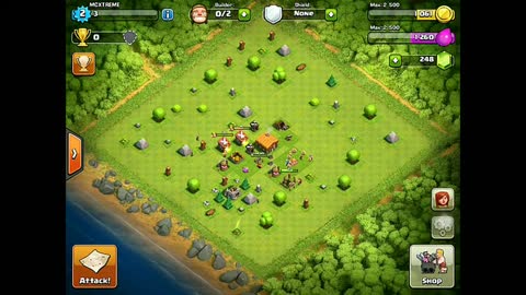 We're getting started Clash Of Clans episode 1