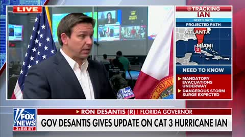 Governor DeSantis Joined Martha MacCallum to Discuss Hurricane Ian