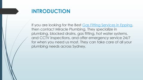 Best Gas Fitting Services in Epping