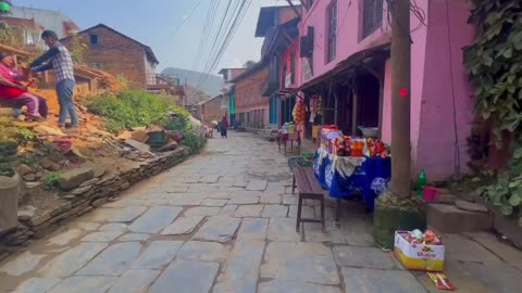 Glimpse Of Bandipur, Nepal
