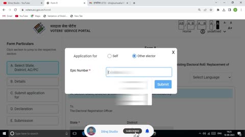 Voter ID Card Correction Online 2023 | Voter card me name kaise change kare | Photo change in voter
