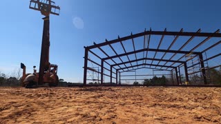 Couple Builds 50x100x16 Metal Building....DIY. Episode 12; Day 12 of the Build