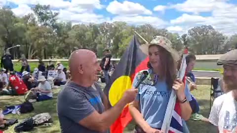 Live: Canberra Parliament House Protest 08/02/2022 Video 4 of 7