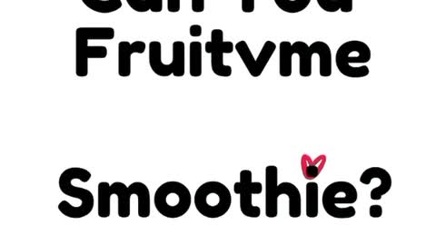 Fruitvme - 30 recipes to smoothie