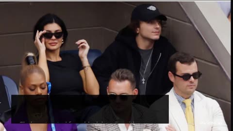 Kylie Jenner and Timothée Chalamet at the 2023 U.S. Open in New York City