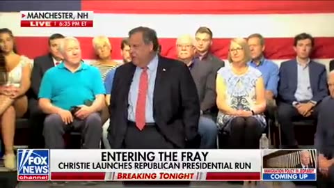 Christie launches his 2024 campaign: "Are we going to be small or are we going to be big?"