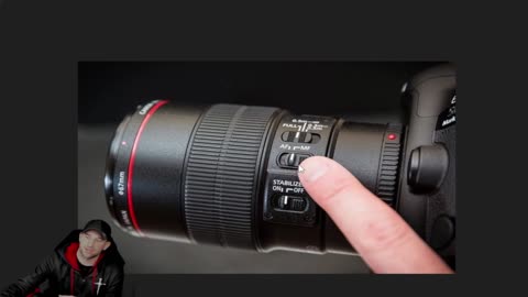 Canon Camera Lens Auto Focus & Manual Focus Settings to Prevent from Blurry Videos. Simple Setting