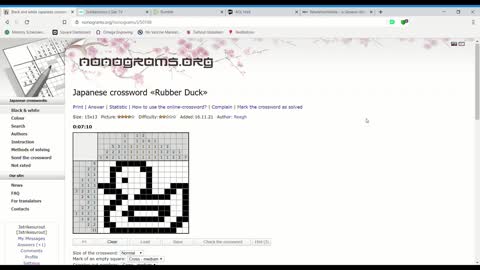 Nonograms - Rubber Duck