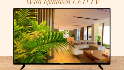Reintech smart led tv