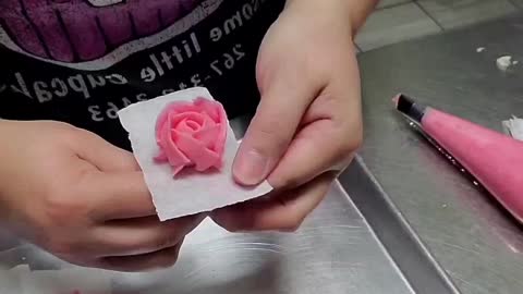 Buttercream flowers