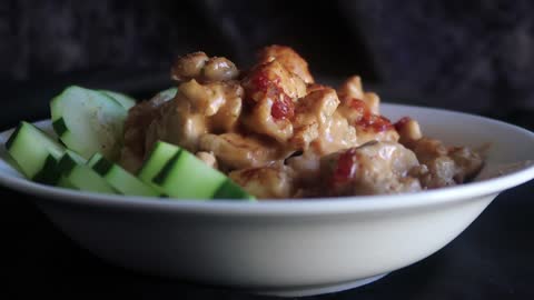 Keto Recipe - Thai Style Low Carb Peanut Chicken