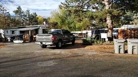 Coverage Outside of Suspected Boise Mall Shooter's Trailer Home in Boise