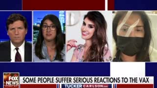 Tucker Carlson's Interview With A Woman Who Suffered Severe Side Effects After Taking The Vaccine