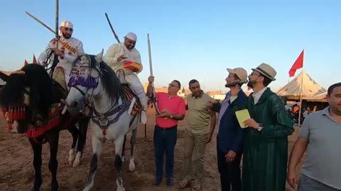Equestrian Festival in Massa, south of Agadir, Morocco