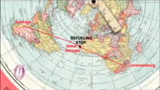 ⁣How do Flights Like Sydney-Santiago Work on Flat Earth?