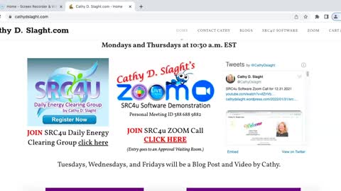 SRC4U Software Zoom Call 5 2 2022 by Cathy D. Slaght