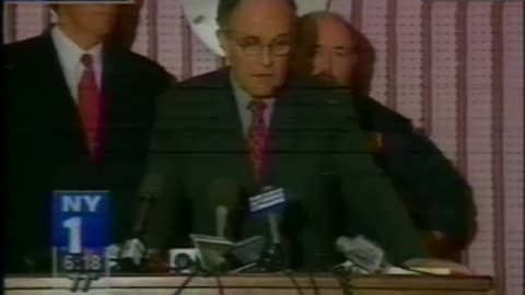 Rudy Giuliani & George Pataki 9/11 Media Announcements