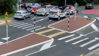 Police Chase Down SUV in Auckland