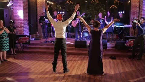 Mother and son have breakout wedding dance