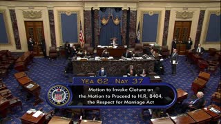 US Senate breaks filibuster on Respect for Marriage Act
