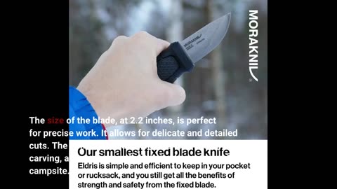 Buyer Feedback: Morakniv Eldris Fixed-Blade Pocket-Sized Knife with Sandvik Stainless Steel Bla...