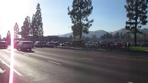 BLM Antifa trying to get into Yucaipa August 1 2020 Video 2