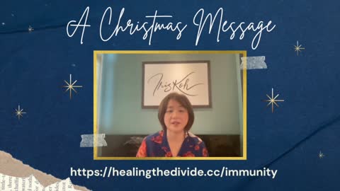 A Christmas Message from all of us at Healing the Divide (2022)