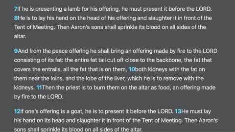 Leviticus 2-3