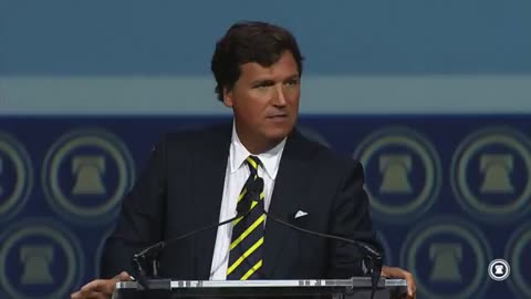 Tucker Carlson's speech at Heritage Foundation over the weekend before he left Fox News