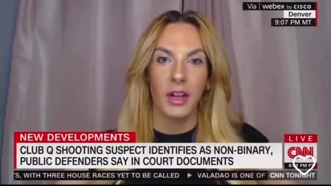 Transvestite Guest On CNN Misgenders Colorado LGBTQ Killer Because It's Obvious In 'They's' Mugshot