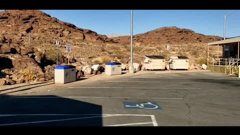 Exploring Hoover Dam During An Extremely Hot Day