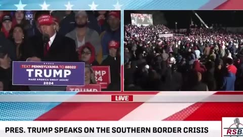 Trump: "As a citizen, I demand that Joe Biden close the border immediately"