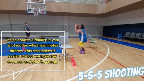 MASTER THE ART OF SHOOTING 555 DRILL FOR RHYTHM RANGE AND FOOTWORK