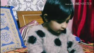 cute amaira talking with her mother