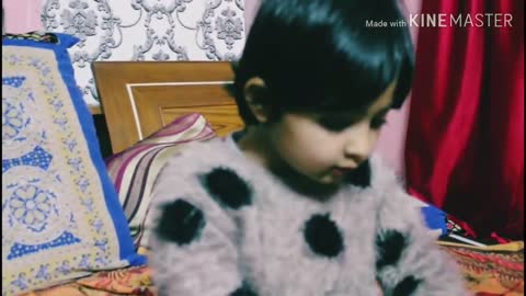 cute amaira talking with her mother