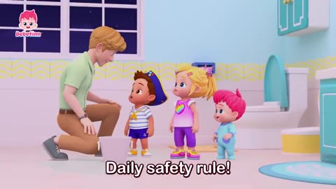 ⛑ Daily Safety Song | Be Cautious, Be Careful! | Bebefinn Nursery Rhymes
