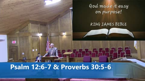 Pastor Robb Foreman // " God made it easy on purpose " The King James Bible