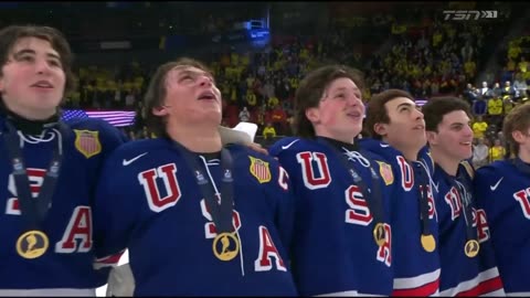 Team USA Hockey Sings Their Hearts Out To The Star-Spangled Banner Before Game